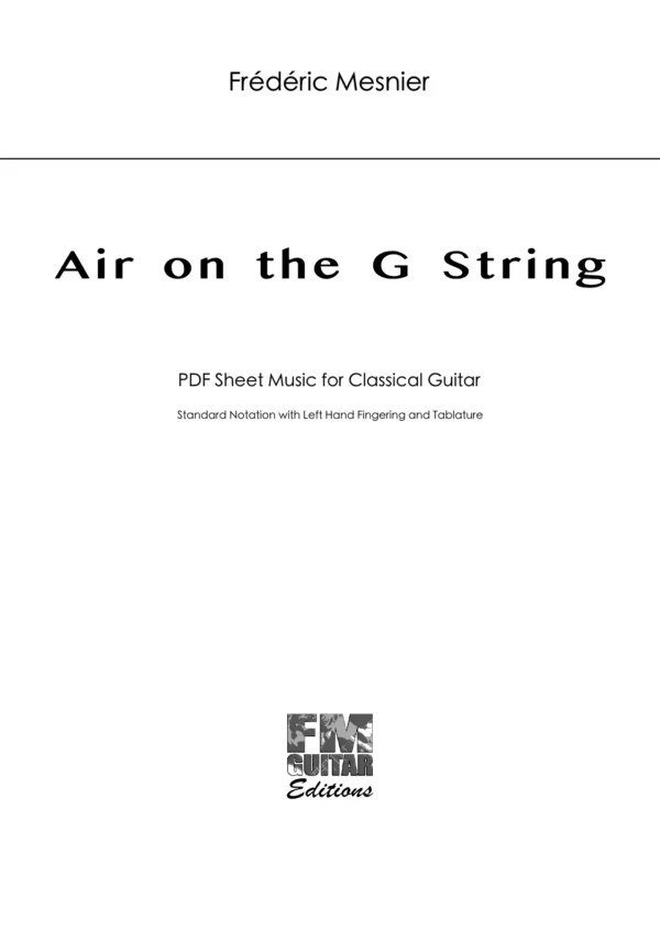 Cover Air On The G String