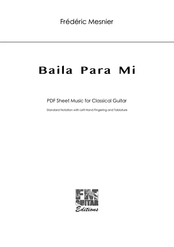 Cover Baila Para Mi