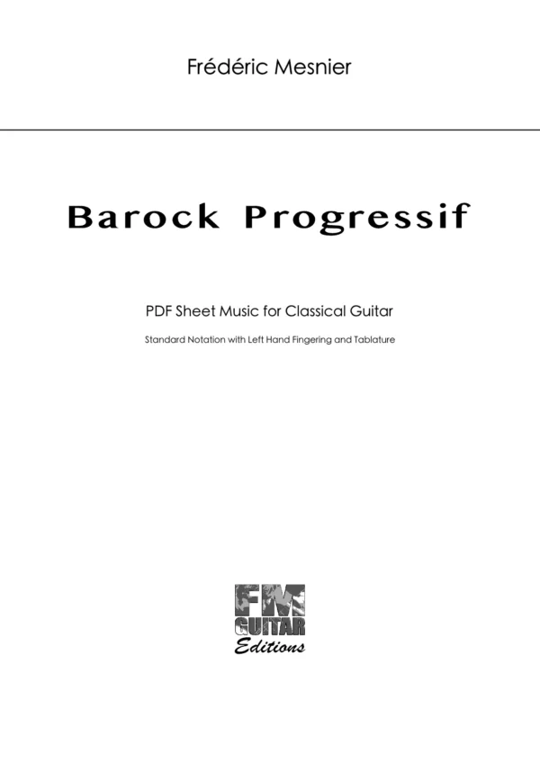 Cover Barock Progressif