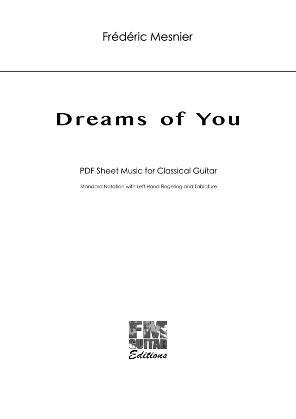 Cover Dreams Of You