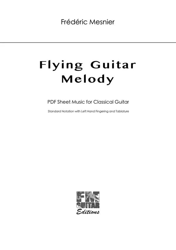 Cover Flying Guitar Melody