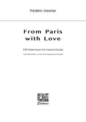 Cover From Paris With Love