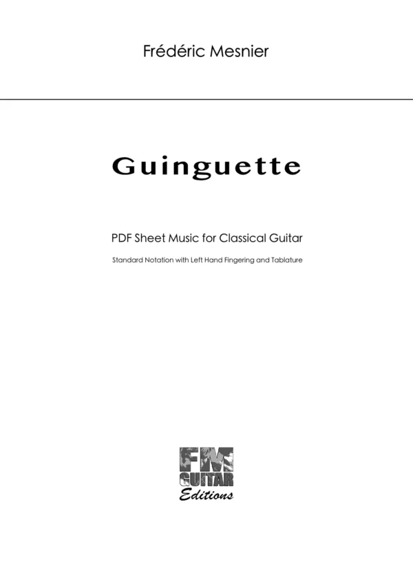 Cover Guinguette