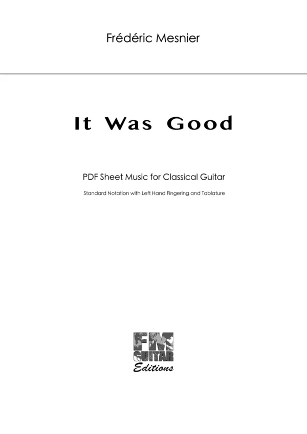 Cover It Was Good