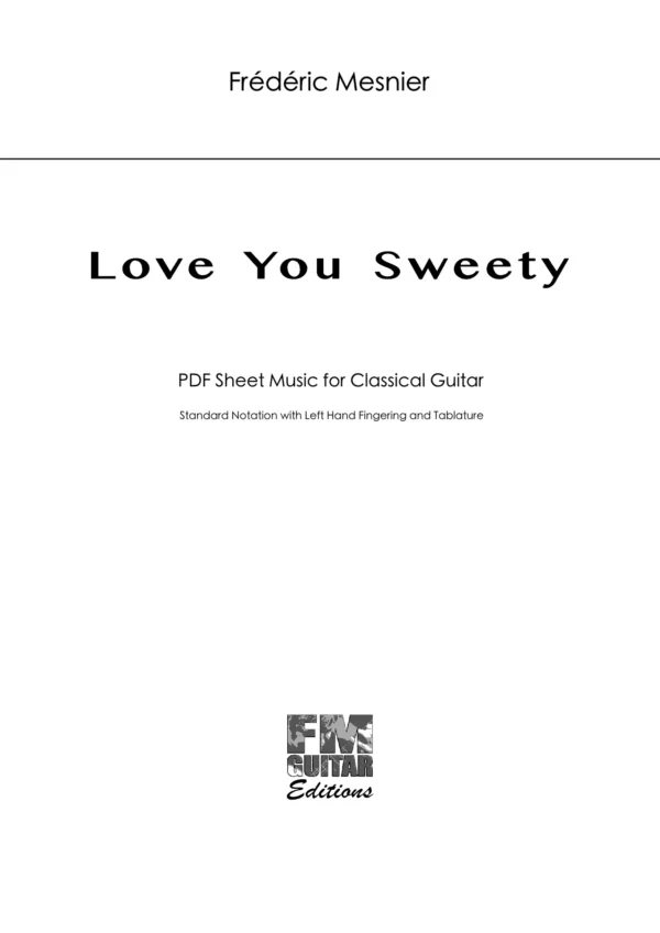 Cover Love You Sweety