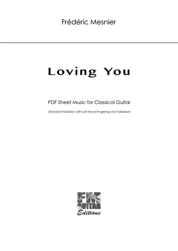 Cover Loving You