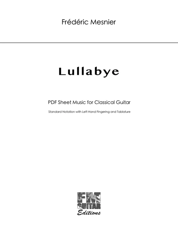 Cover Lullabye