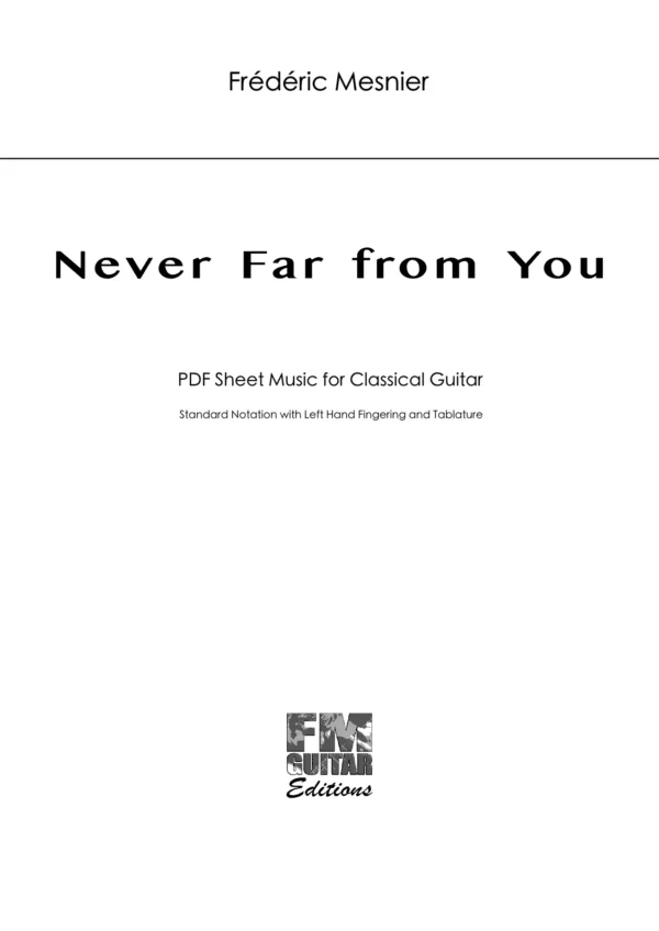 Cover Never Far From You