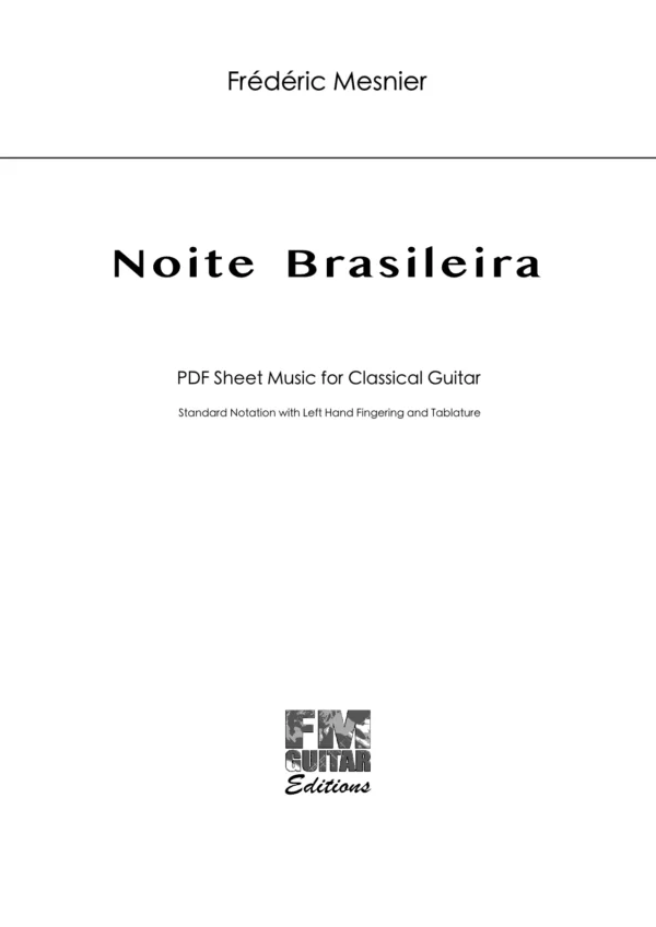 Cover Noite Brasileira