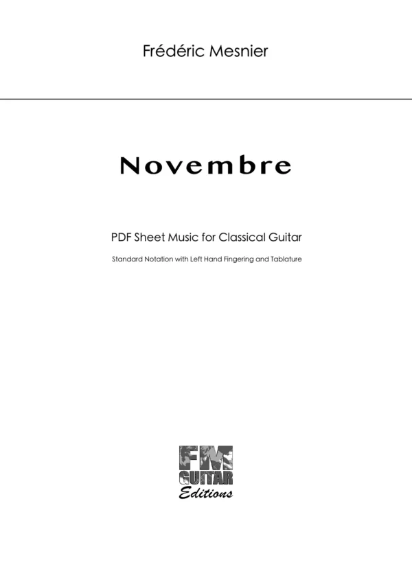 Cover Novembre