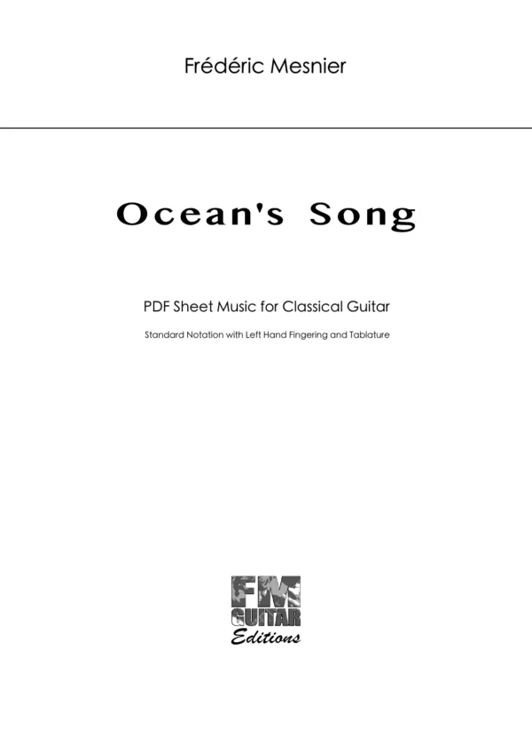 Cover Oceans Song