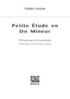 Cover Petite Etude En Do Mineur