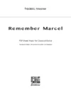 Cover Remember Marcel