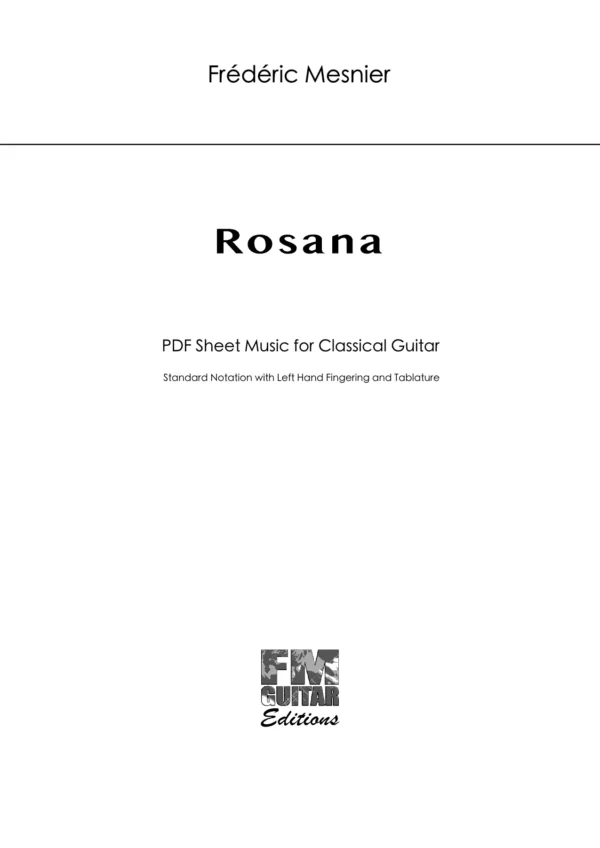 Cover Rosana