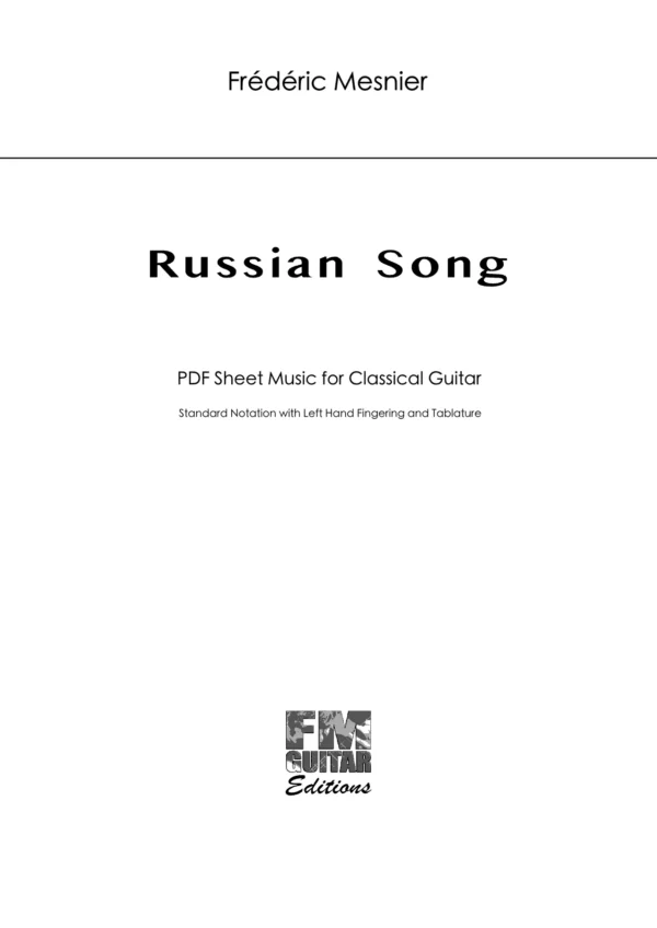 Cover Russian Song