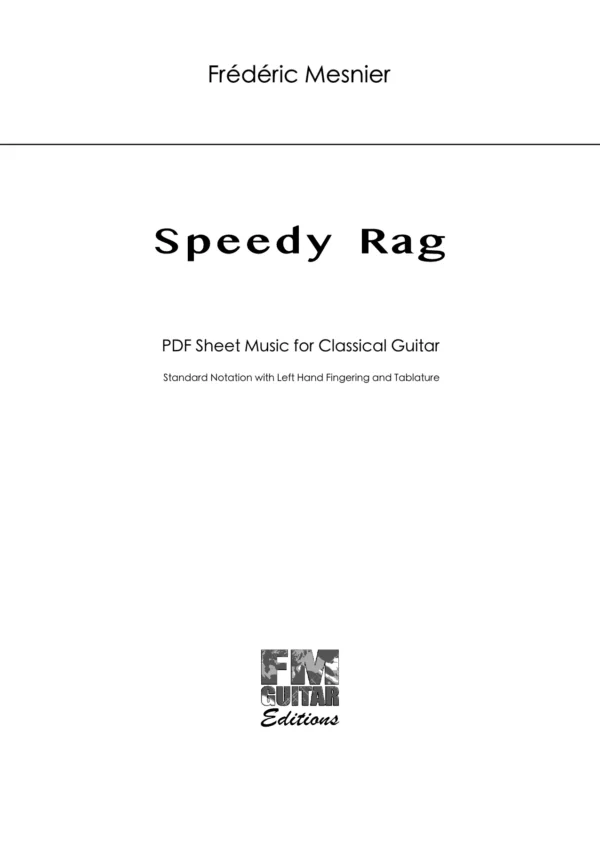 Cover Speedy Rag