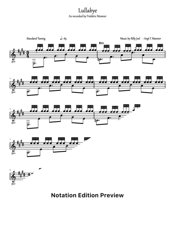 Lullabye Score