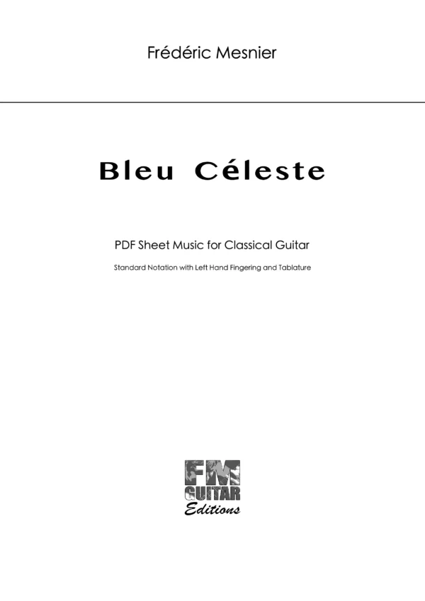 Cover Bleu Celeste