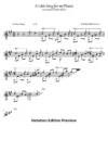 A Little Song For My Planet Score