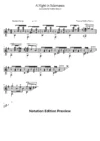 A Night In Salamanca Score