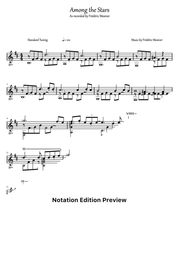 Among The Stars Score