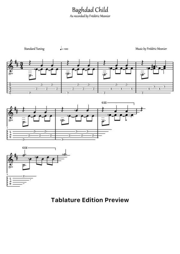 Baghdad Child Tab