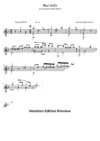 Blue Waltz Score
