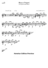 Blues In Perigord Score