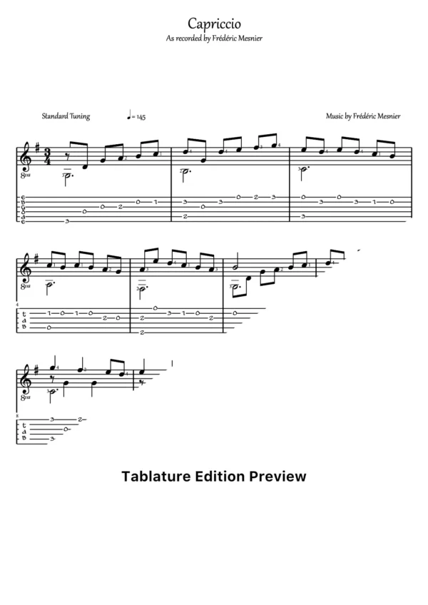 Capriccio Tab