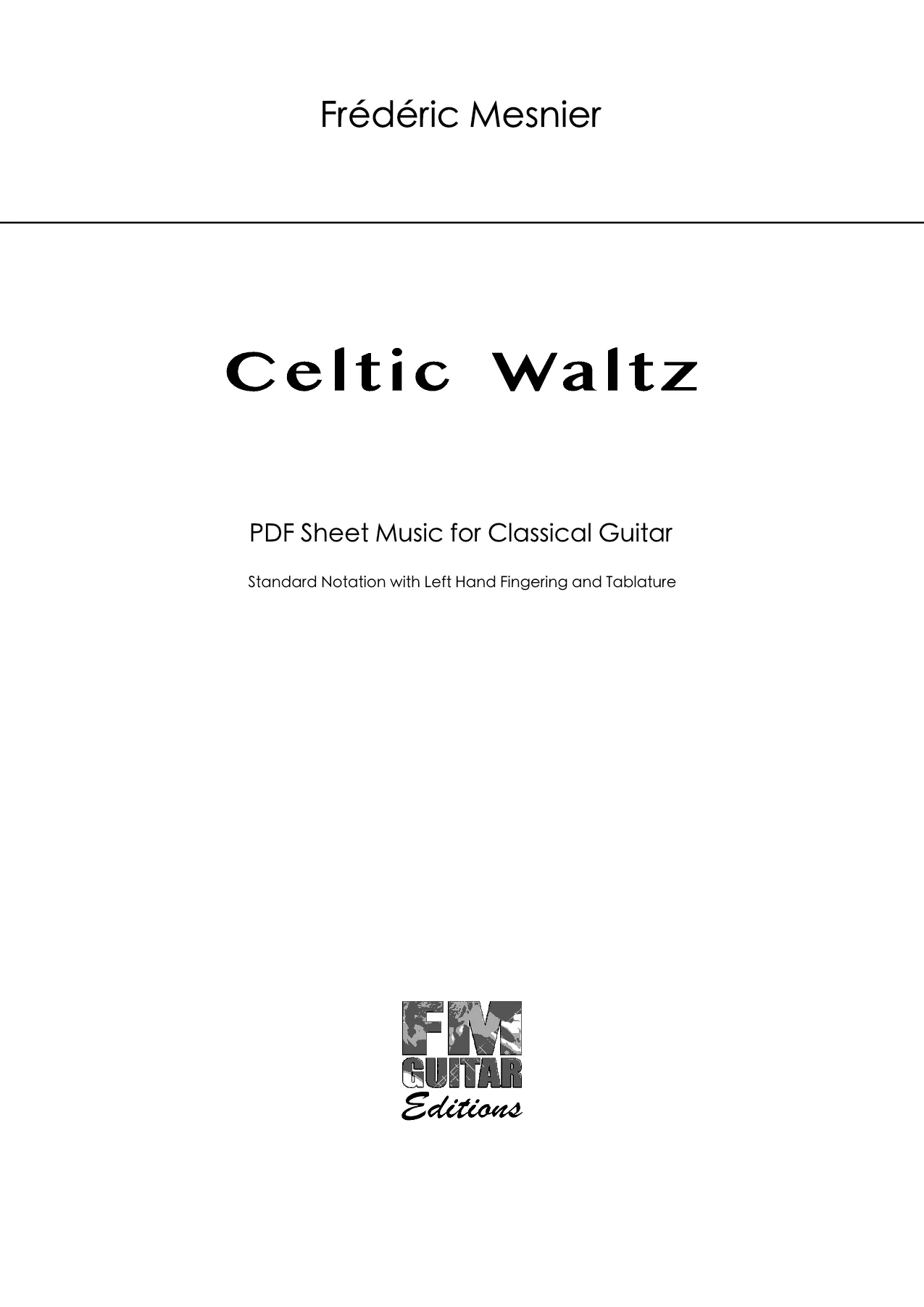 Cover Celtic Waltz
