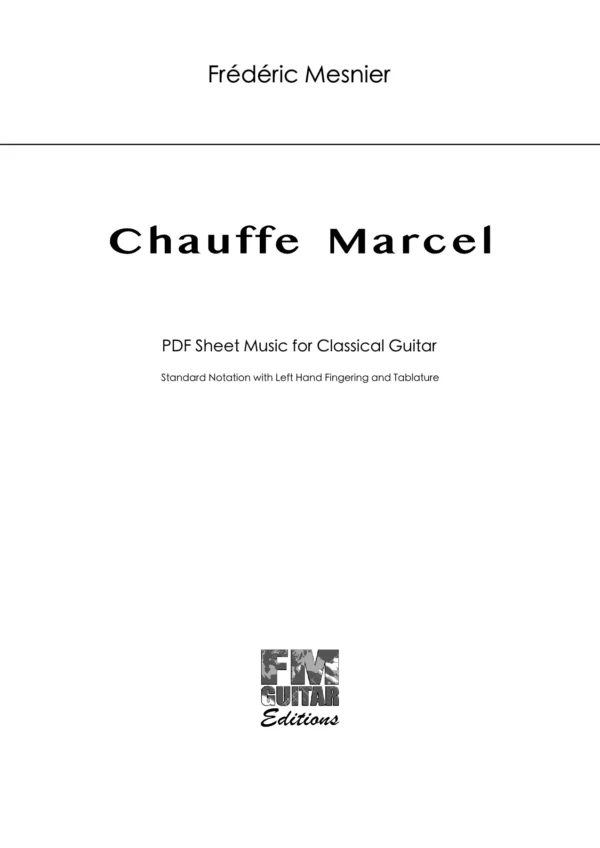Cover Chauffe Marcel