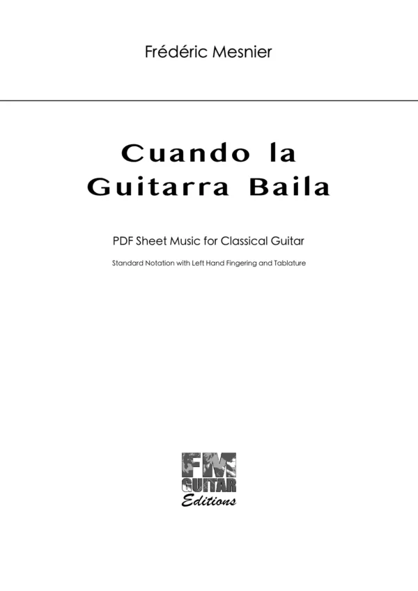 Cover Cuando La Guitarra Baila