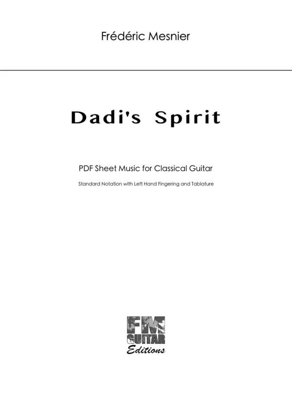 Cover Dadis Spirit