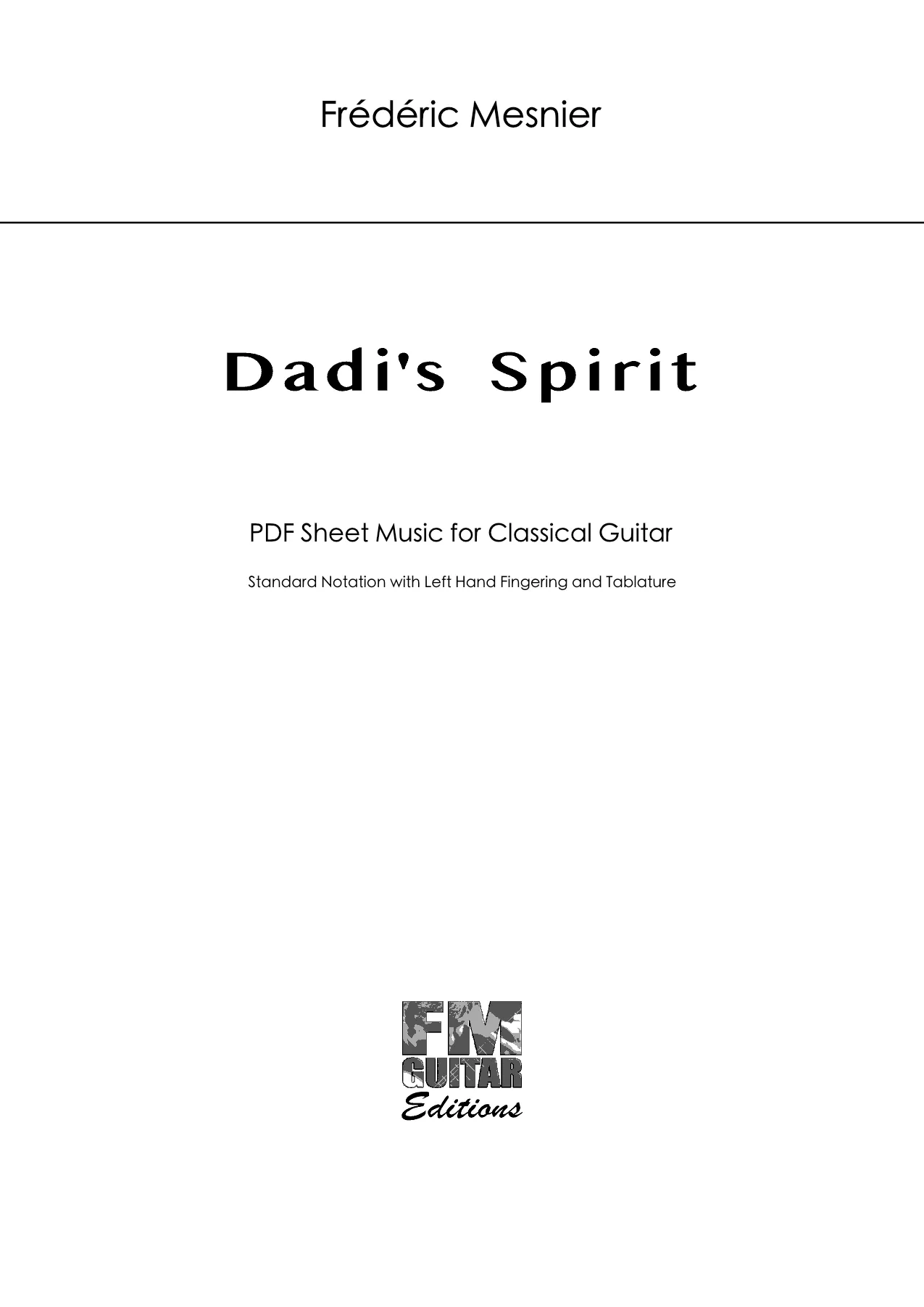 Cover Dadis Spirit