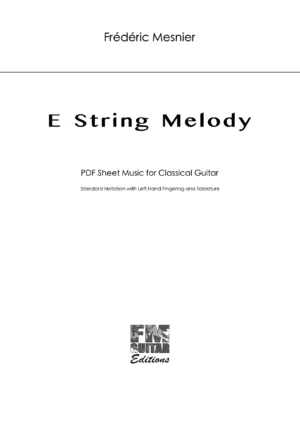 Cover E String Melody