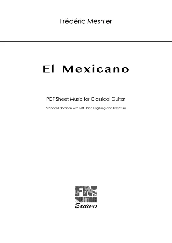 Cover El Mexicano
