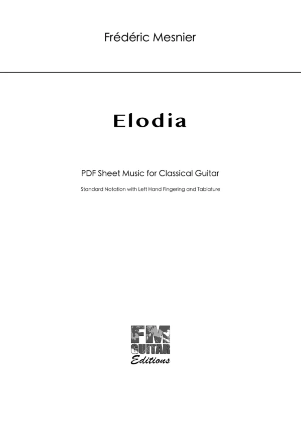 Cover Elodia
