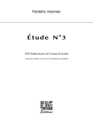 Cover Etude N 3