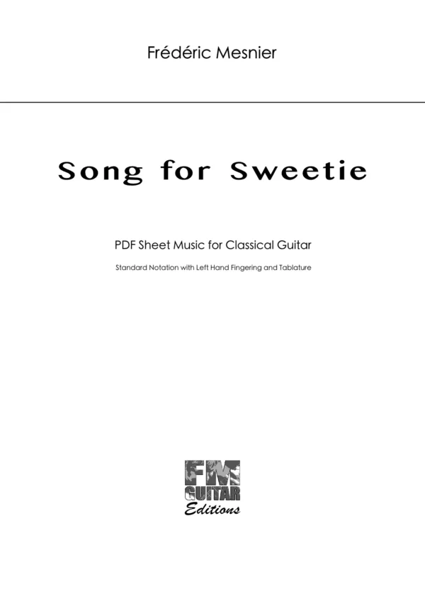 Cover Song For Sweetie