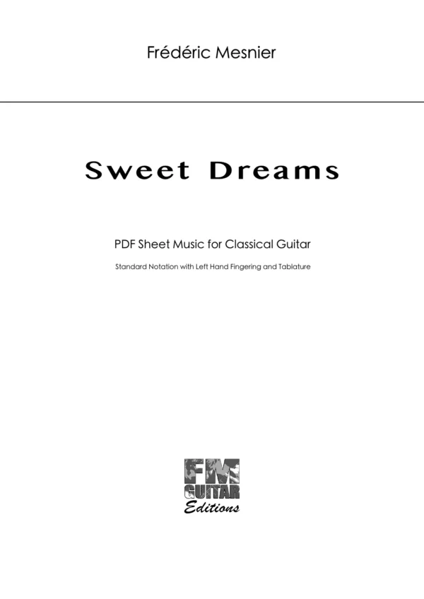 Cover Sweet Dreams
