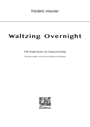 Cover Waltzing Overnight