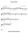 Fantasy In B Minor Score