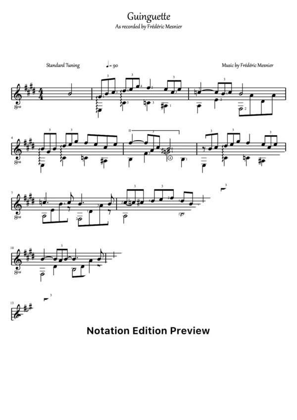Guinguette Score