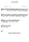 Le Chant De Letel Score