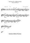 Little Song For A Suffering World Score