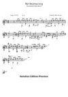 My Christmas Song Score