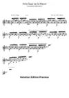 Petite Etude En Do Mineur Score