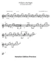 Prelude To The Night Score