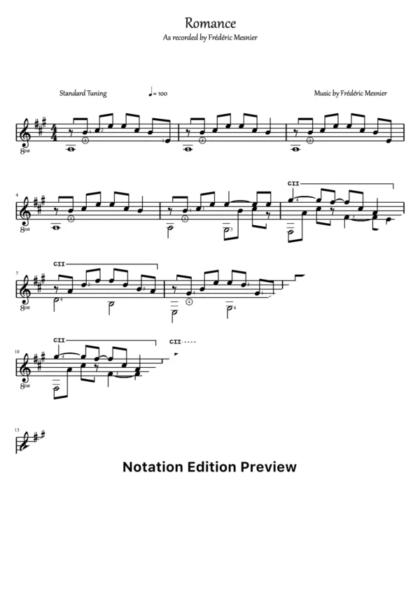 Romance Score