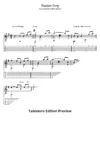 Russian Song Tab